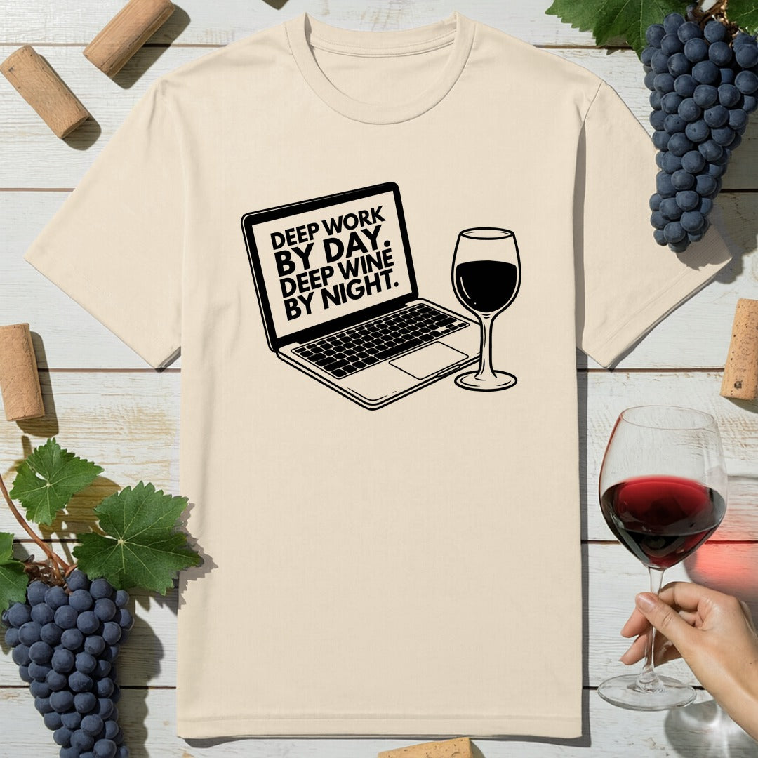 Deep Work Wine T-Shirt