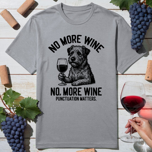 Dog Grammar Wine T-Shirt