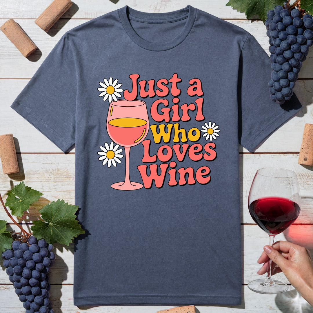 Floral Wine Lover T-Shirt
