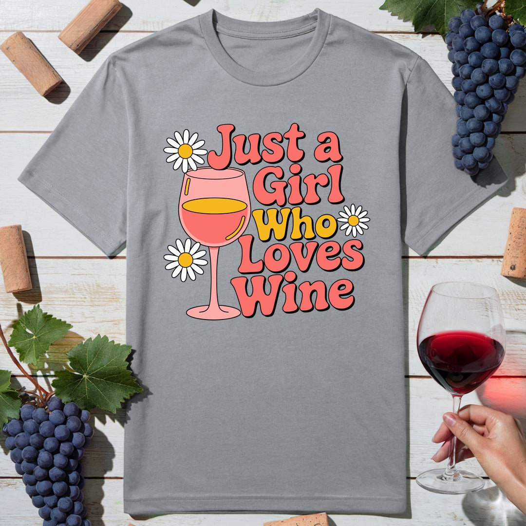Floral Wine Lover T-Shirt