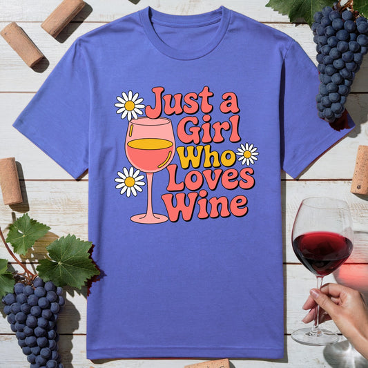 Floral Wine Lover T-Shirt