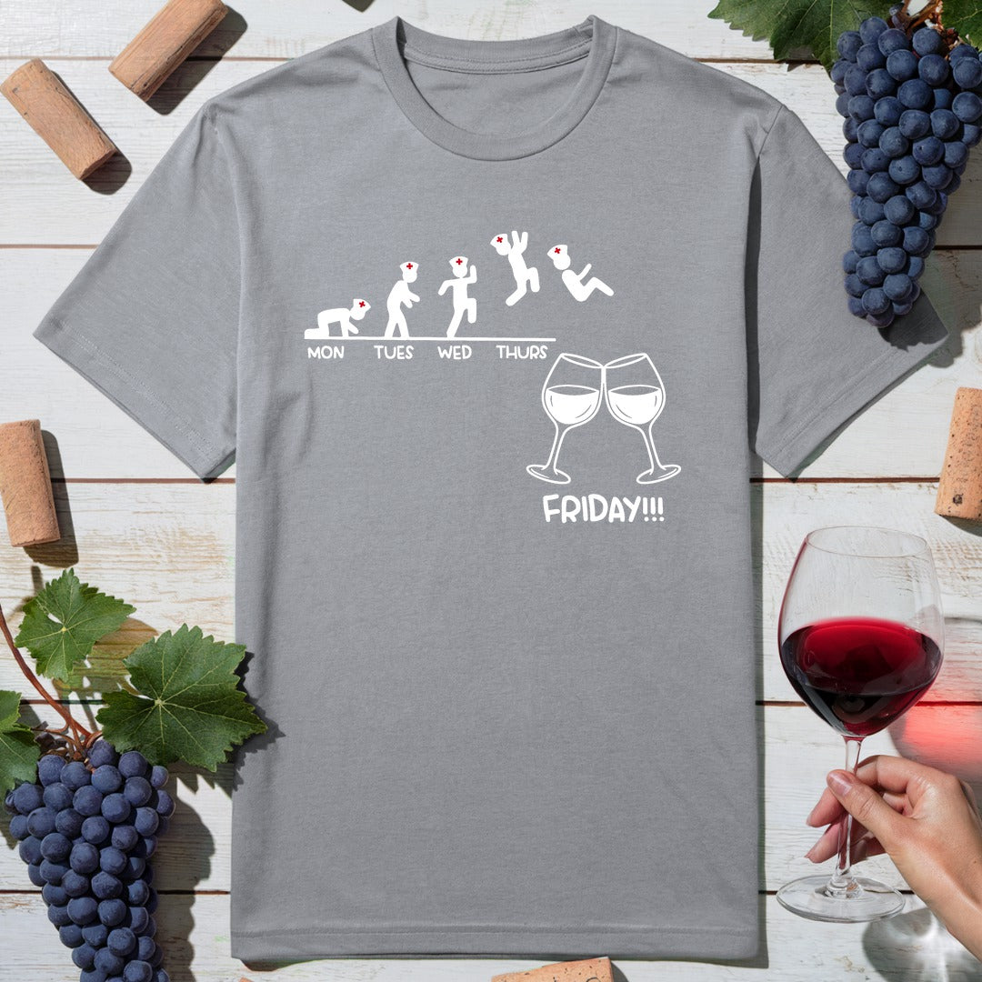 Friday Wine Dive T-Shirt