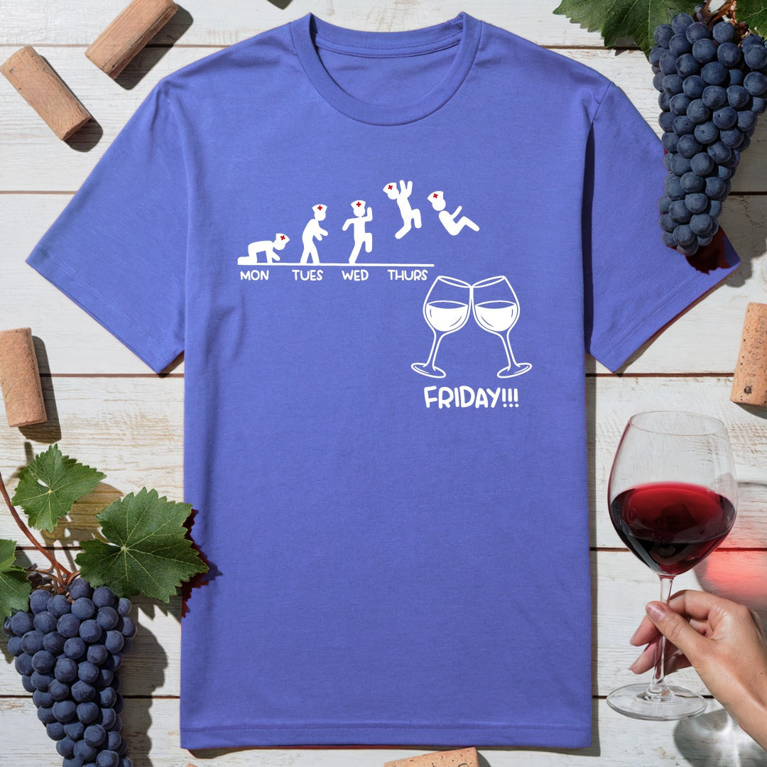 Friday Wine Dive T-Shirt