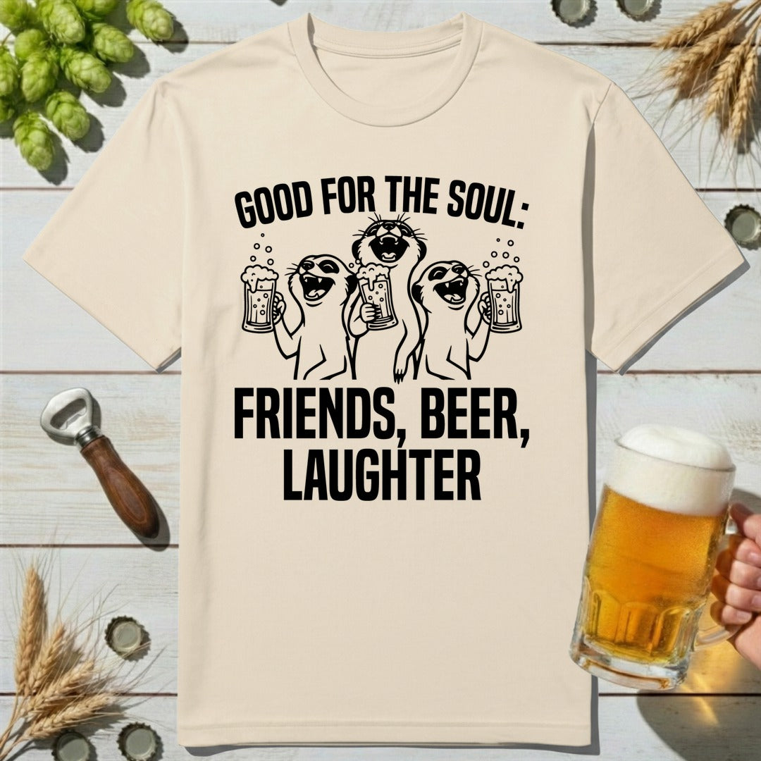 Friends Beer Laughter T-Shirt