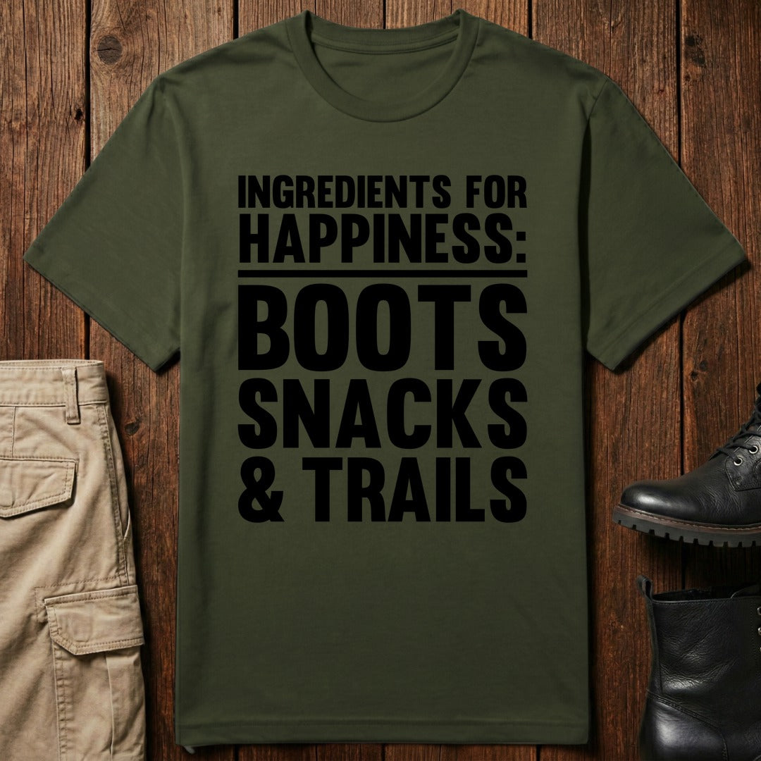 Happiness Ingredients T-Shirt