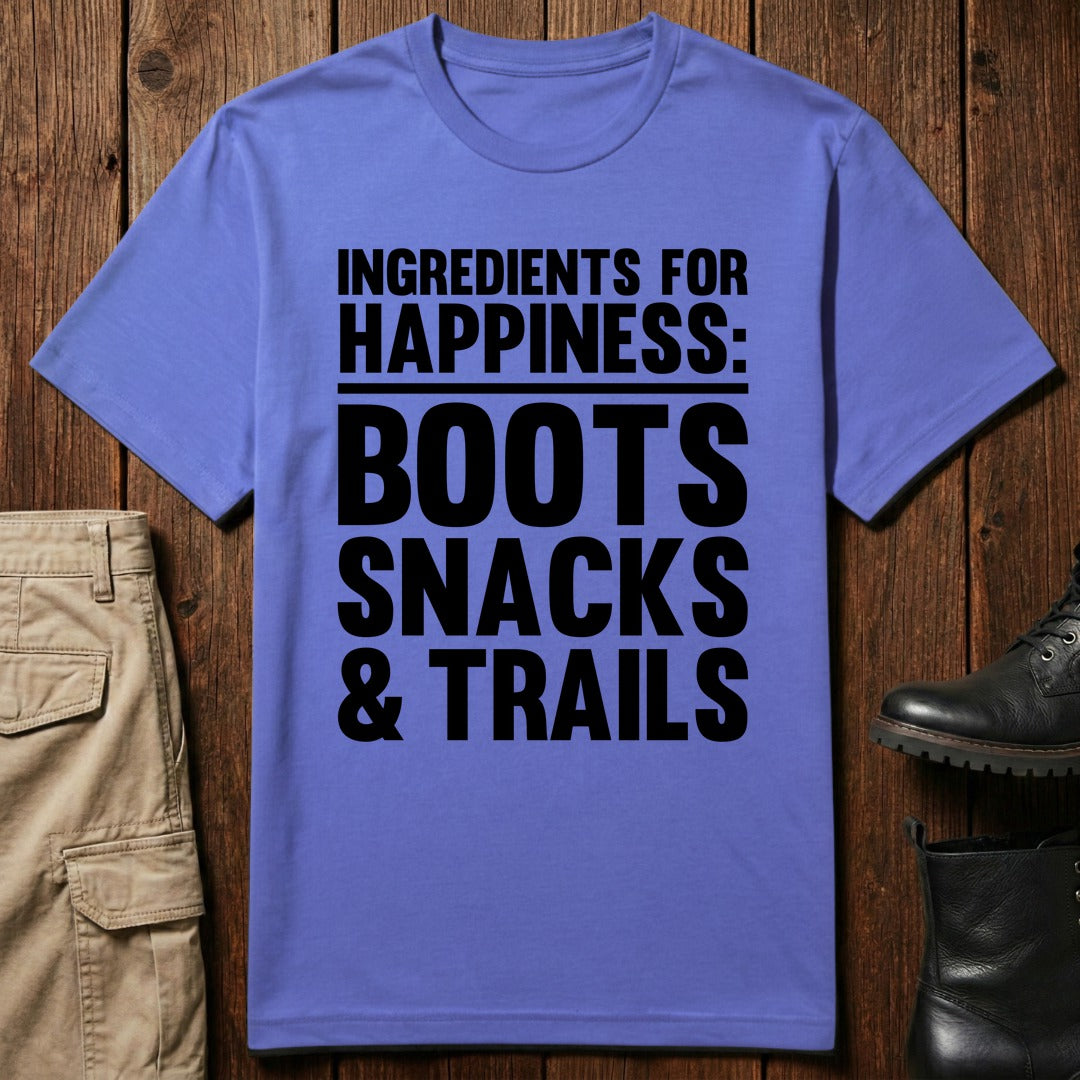 Happiness Ingredients T-Shirt