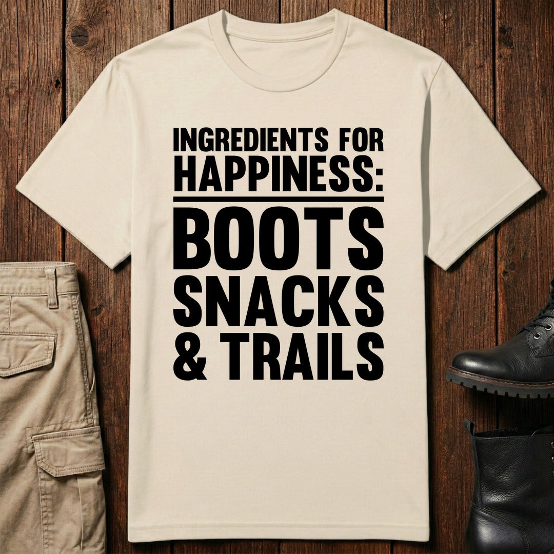 Happiness Ingredients T-Shirt