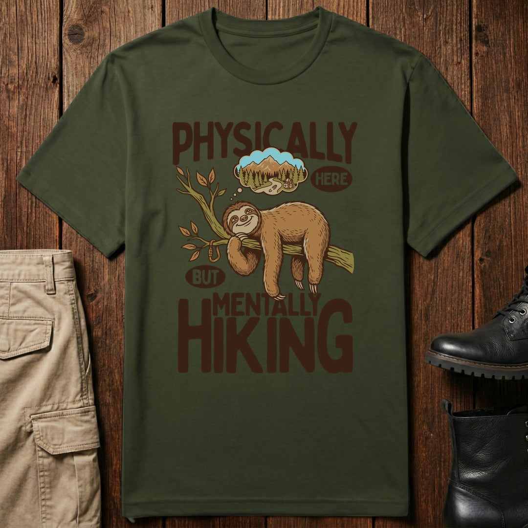 Hiking Sloth T-Shirt