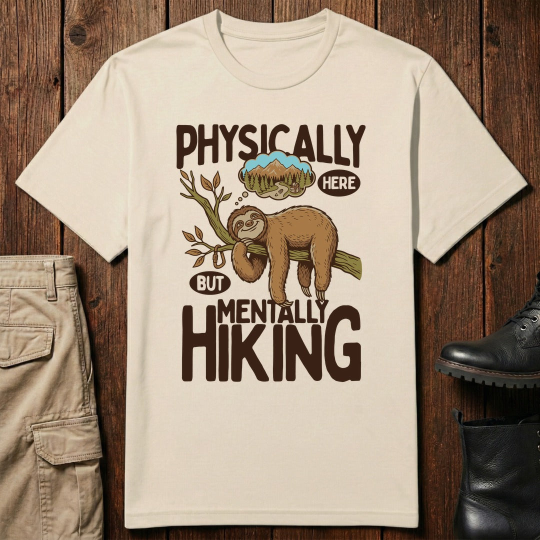 Hiking Sloth T-Shirt