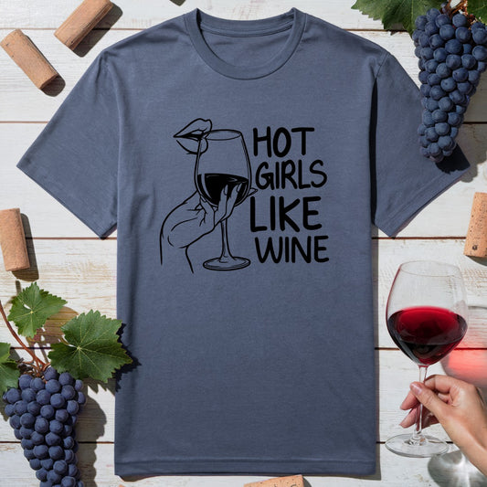 Hot Girls Wine T-Shirt
