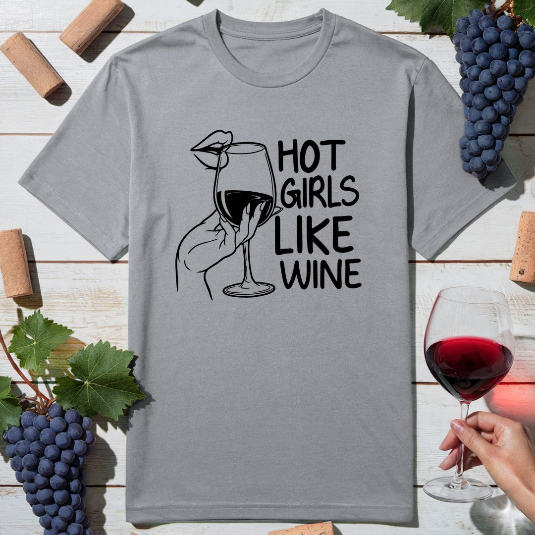Hot Girls Wine T-Shirt