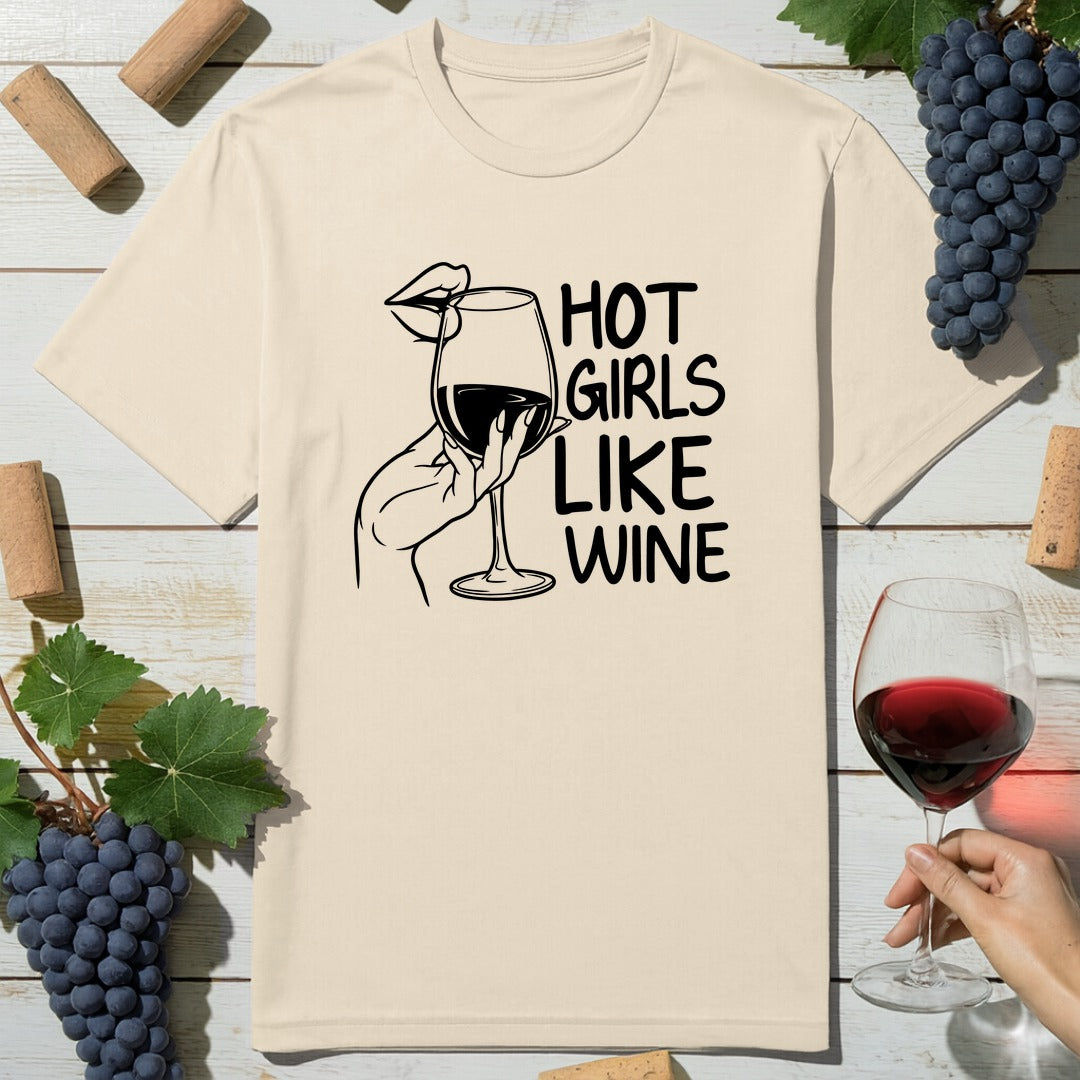 Hot Girls Wine T-Shirt
