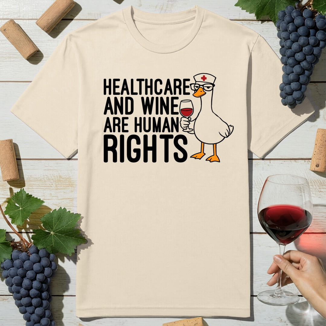 Human Rights Wine T-Shirt