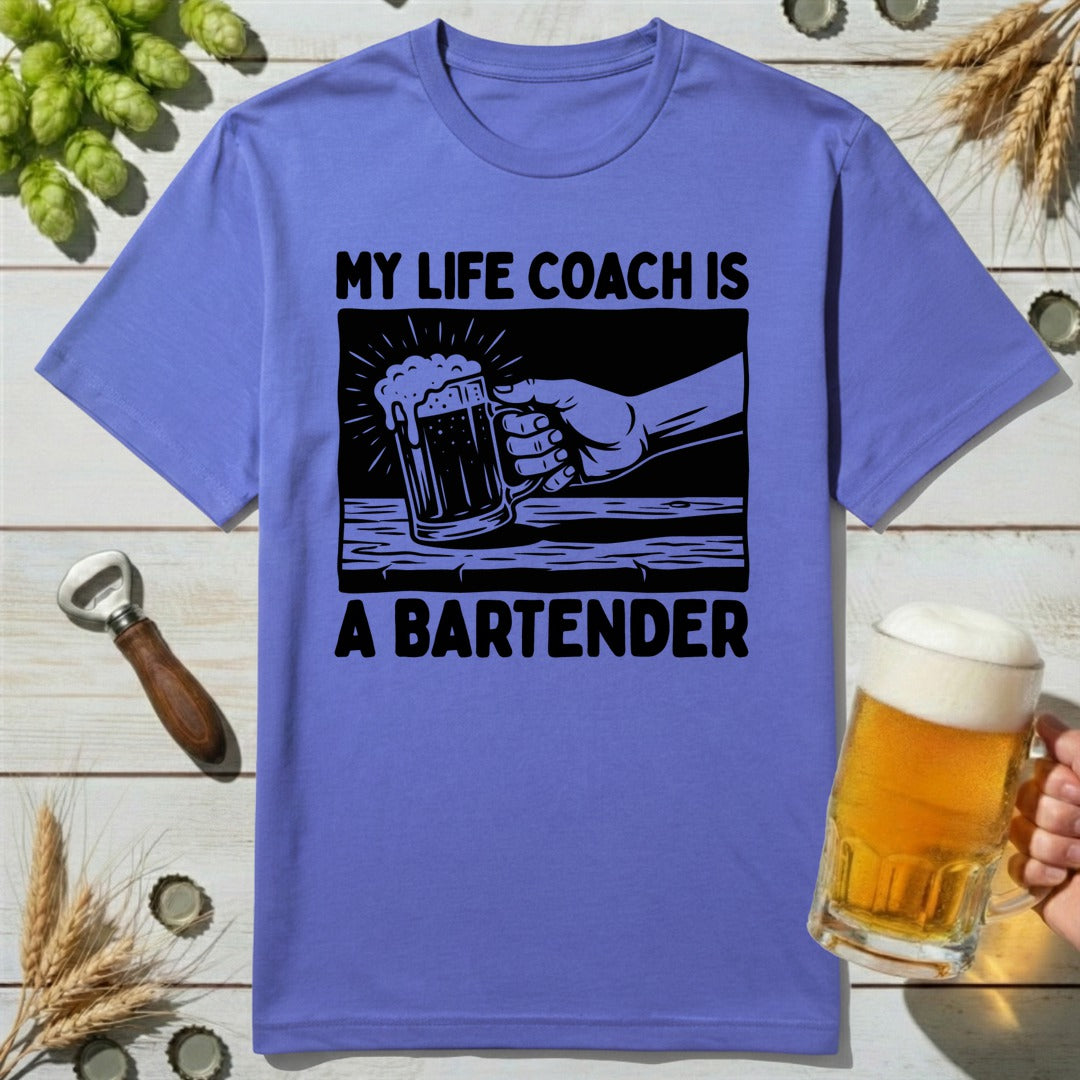 Life Coach Bartender T-Shirt