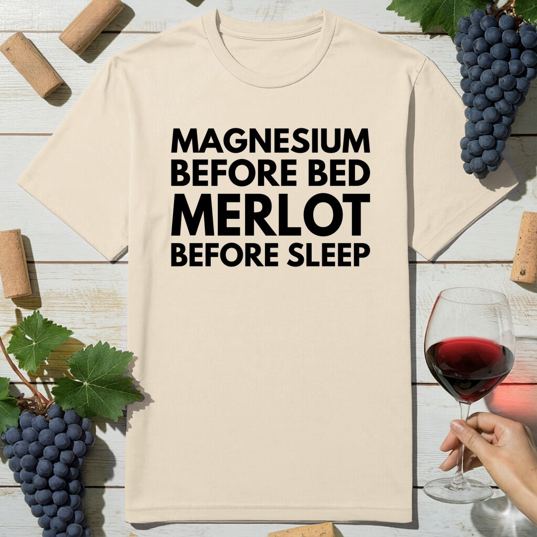 Magnesium Merlot Sleep T-Shirt
