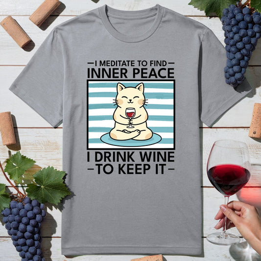 Meditate Wine T-Shirt