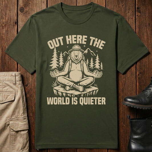 Meditating Bear T-Shirt