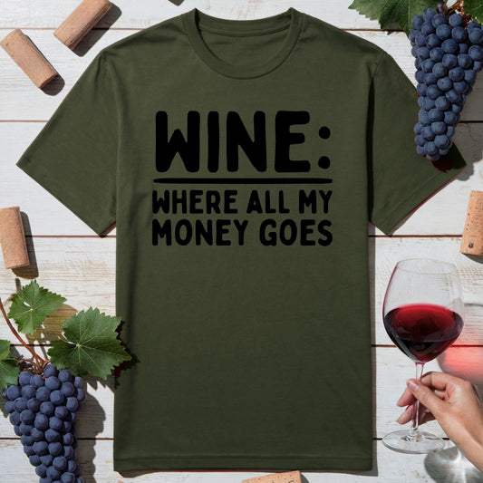 Money Wine T-Shirt