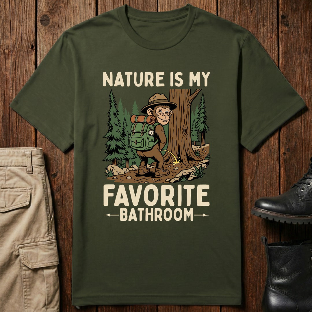 Nature Bathroom T-Shirt