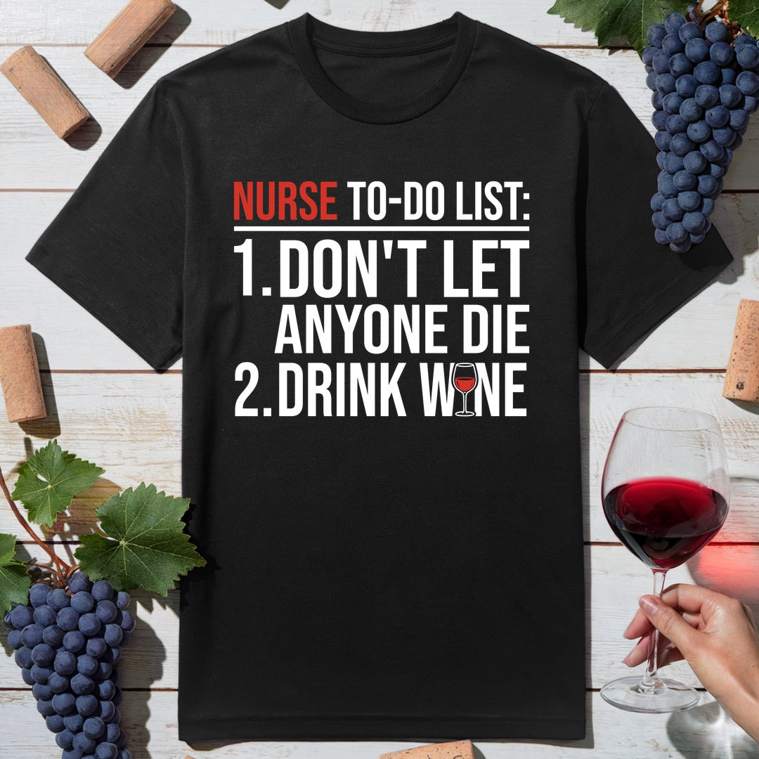 Nurse Wine T-Shirt