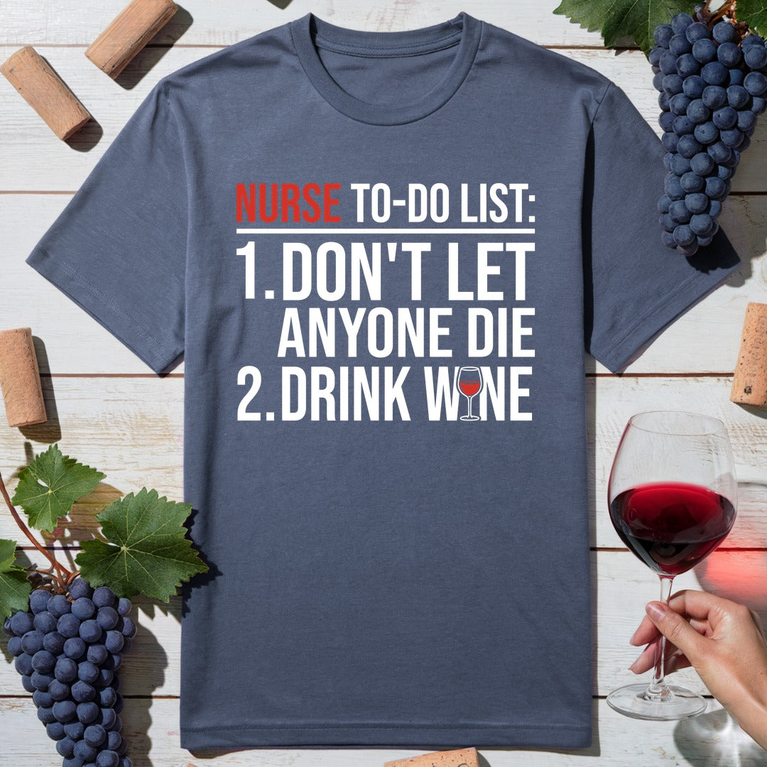Nurse Wine T-Shirt