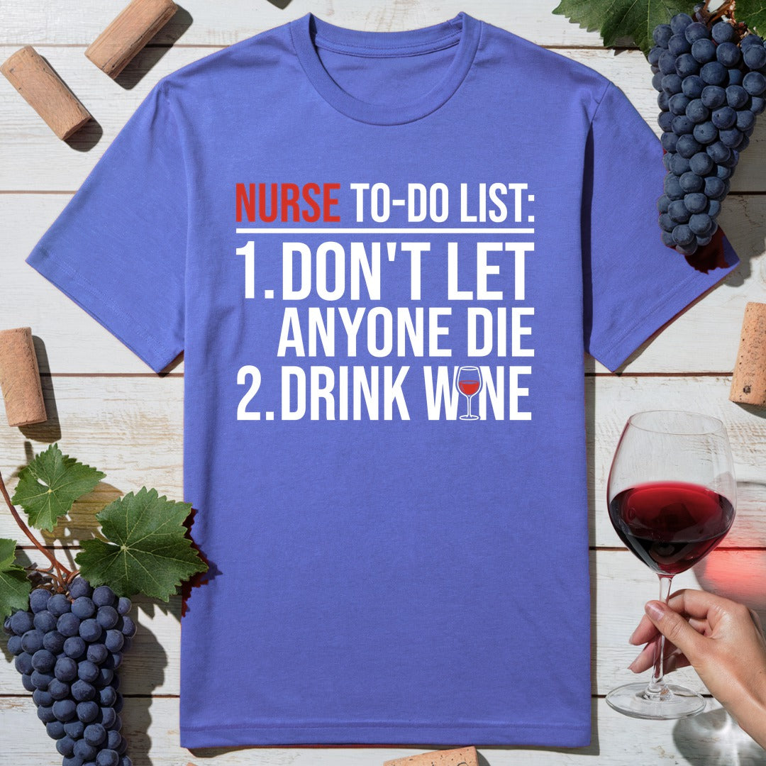 Nurse Wine T-Shirt
