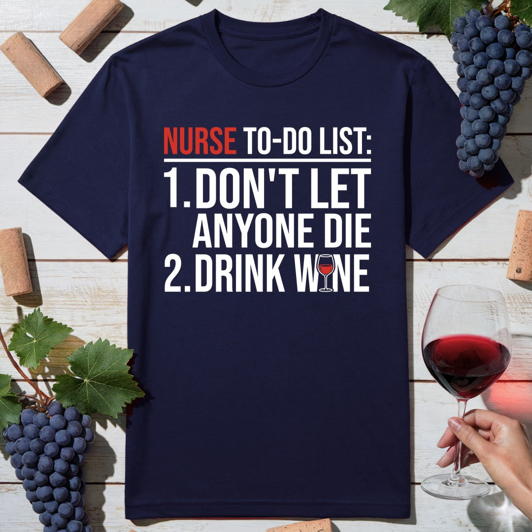 Nurse Wine T-Shirt