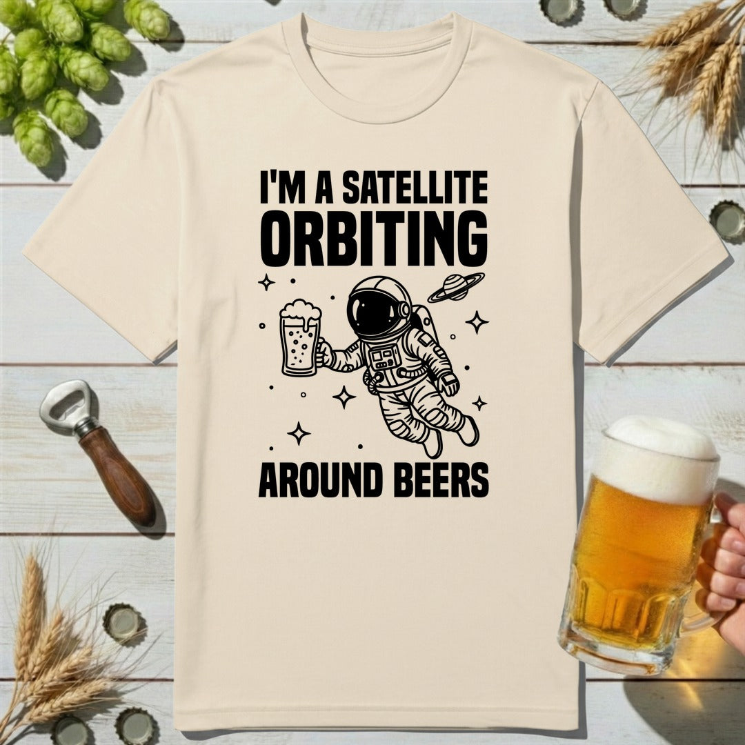 Orbiting Satellite T-Shirt