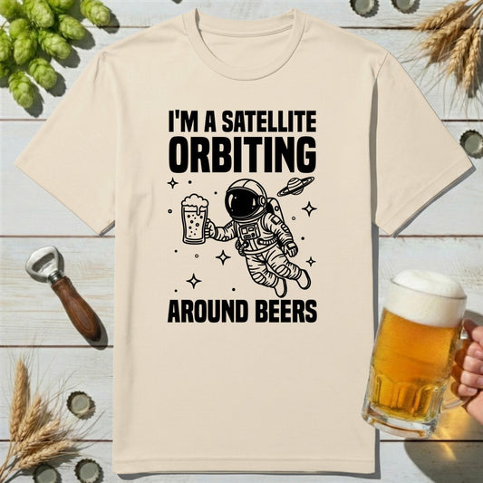 Orbiting Satellite T-Shirt