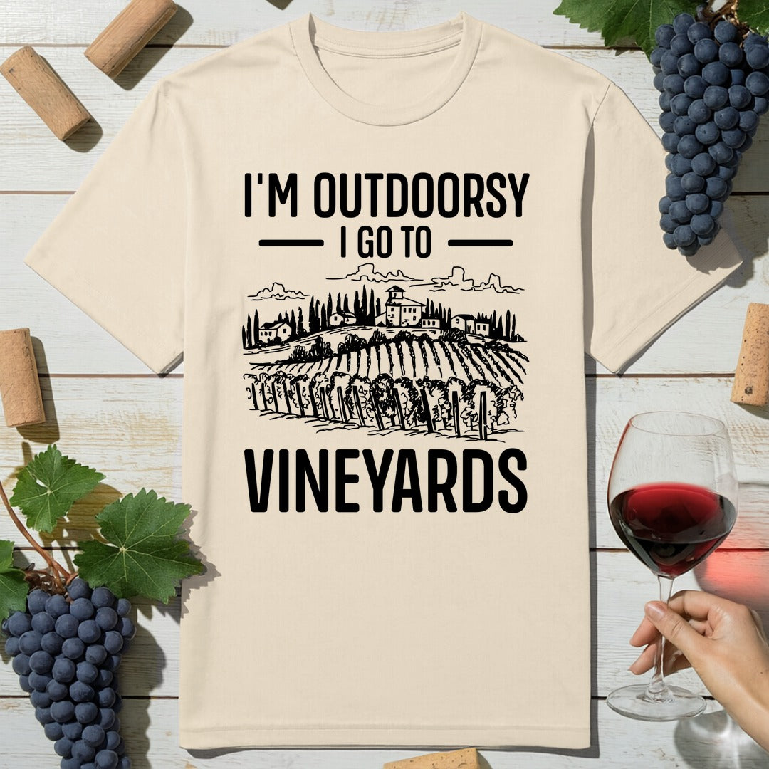Outdoorsy Vineyard T-Shirt