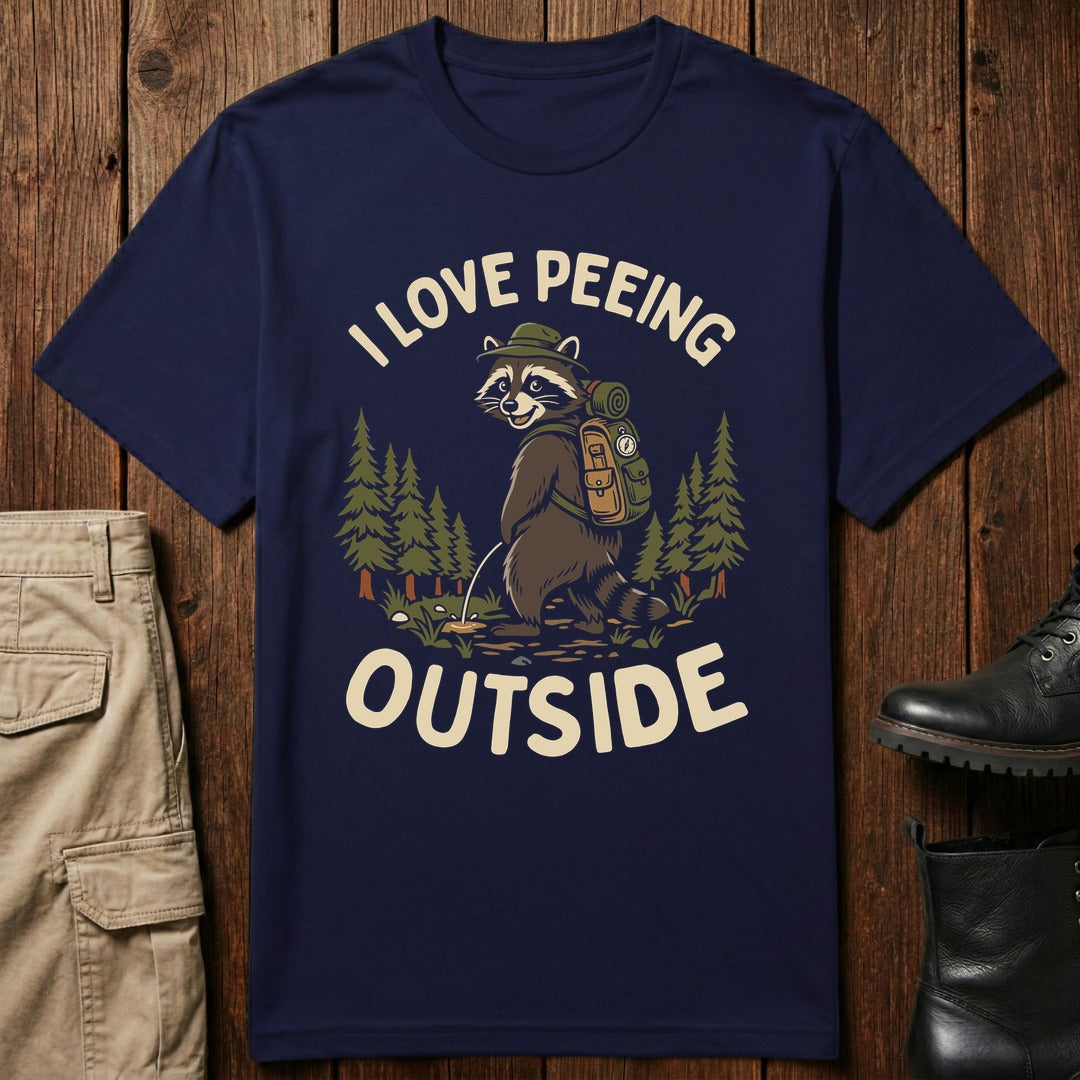 Outside Pee T-Shirt
