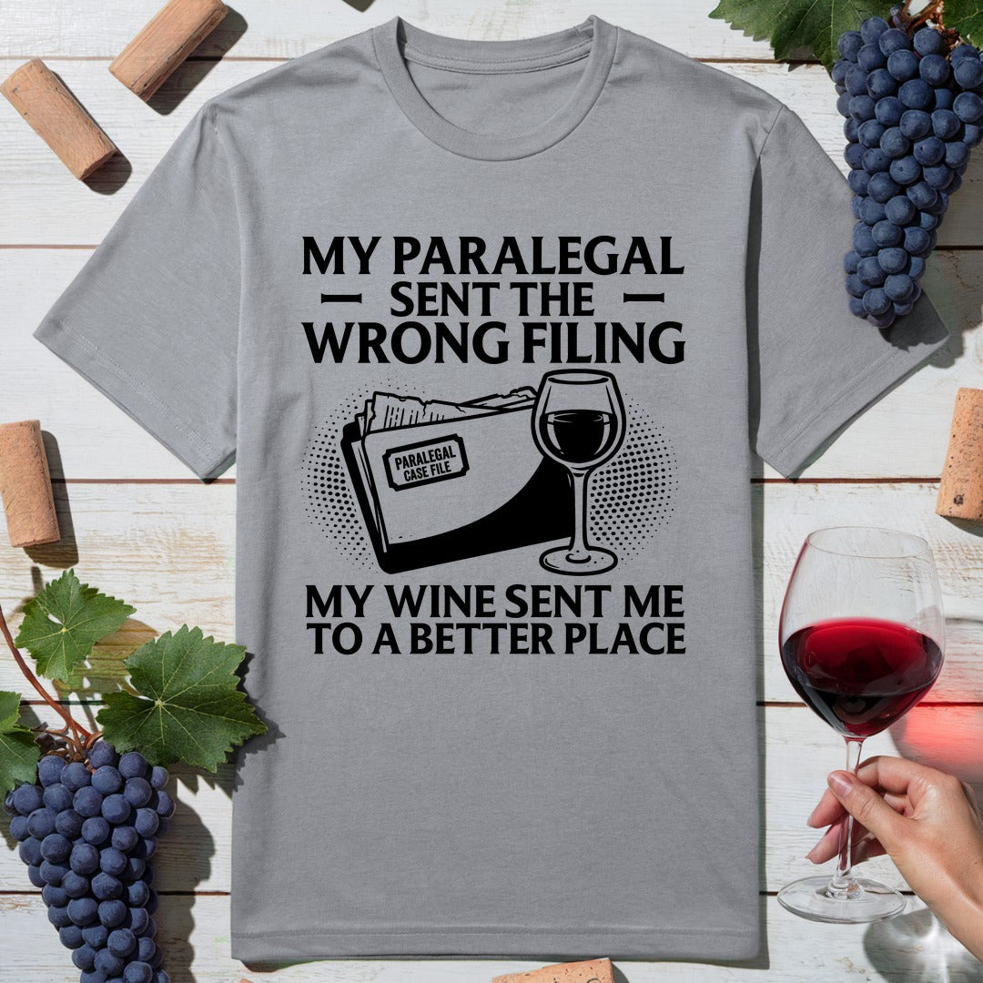 Paralegal Wine T-Shirt