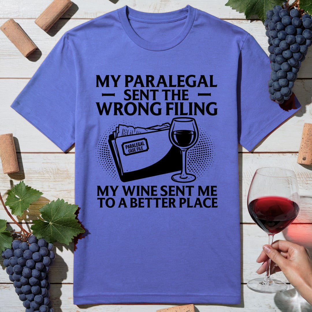 Paralegal Wine T-Shirt