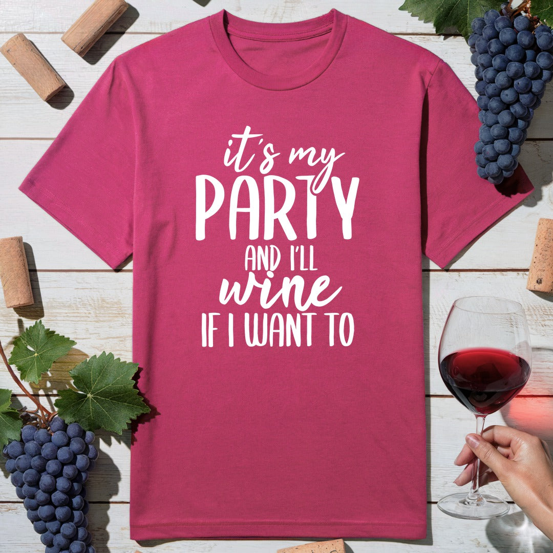 Party Wine T-Shirt