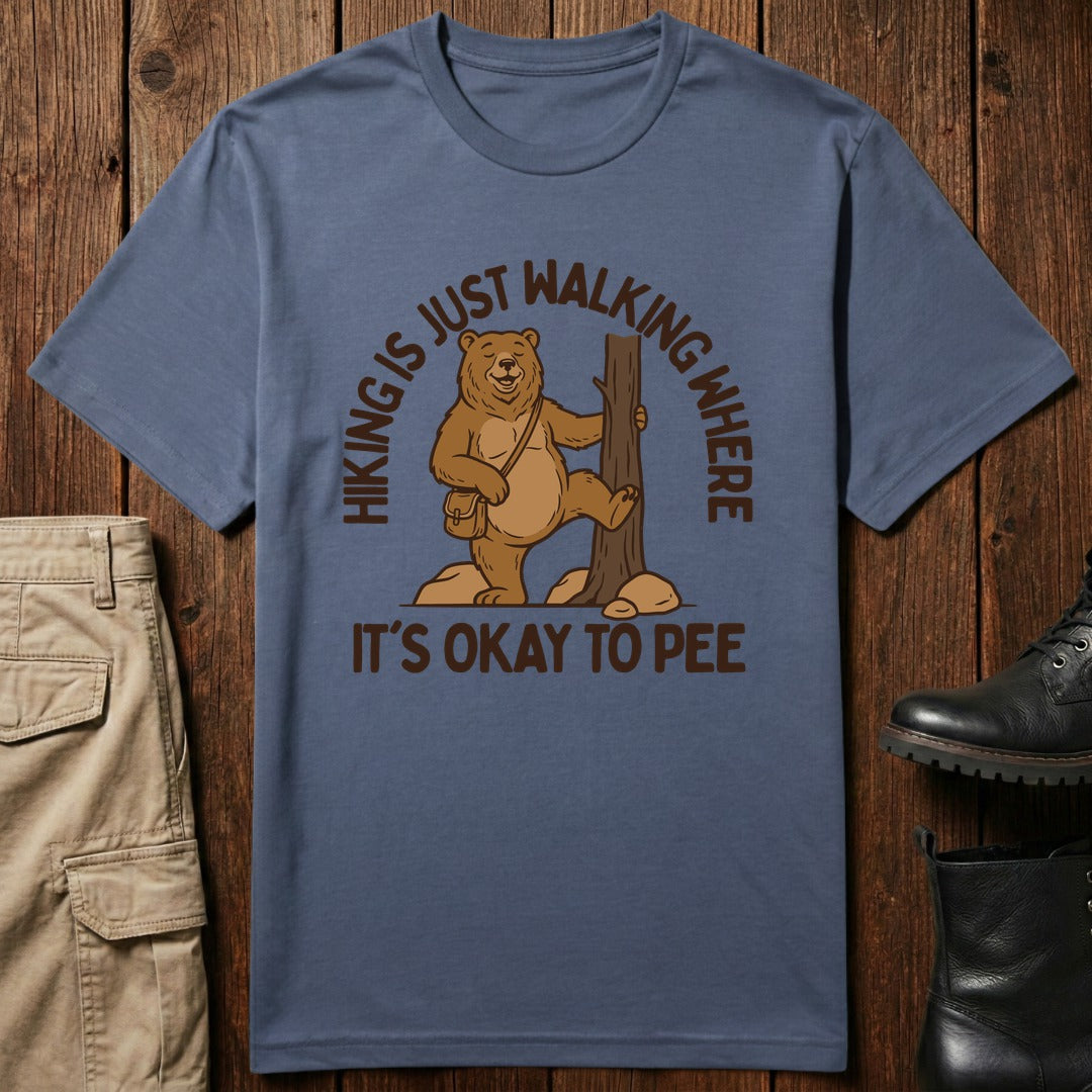 Peeing Bear T-Shirt