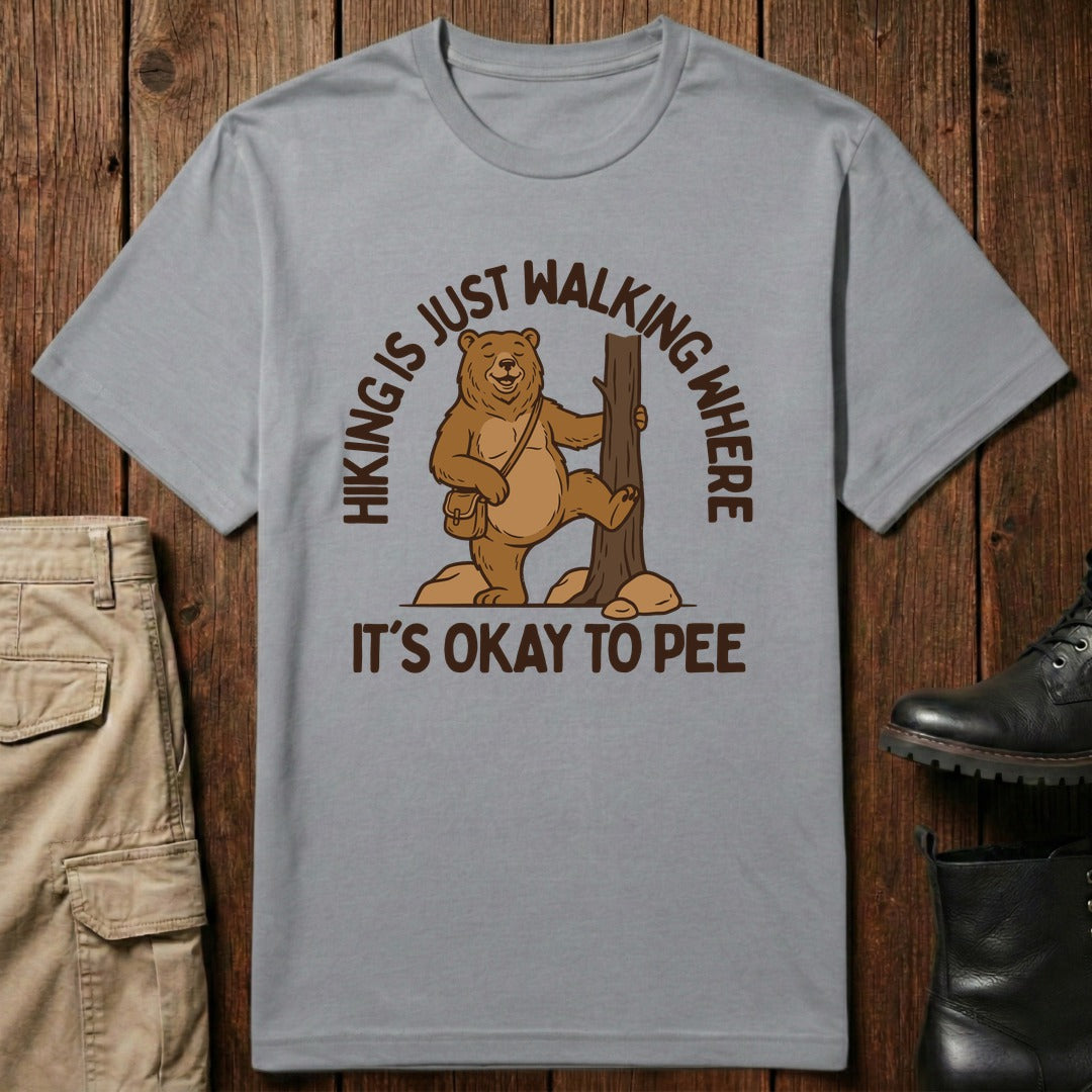 Peeing Bear T-Shirt