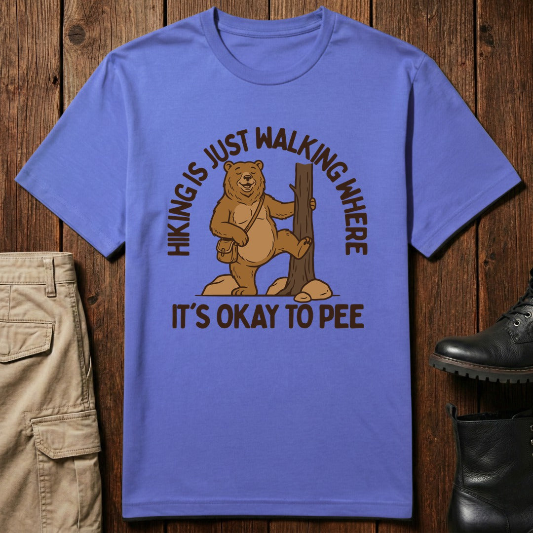 Peeing Bear T-Shirt