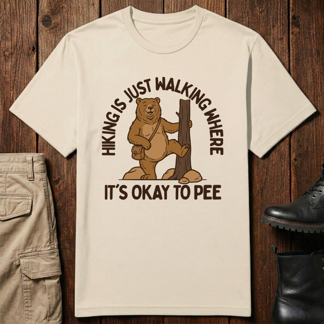 Peeing Bear T-Shirt