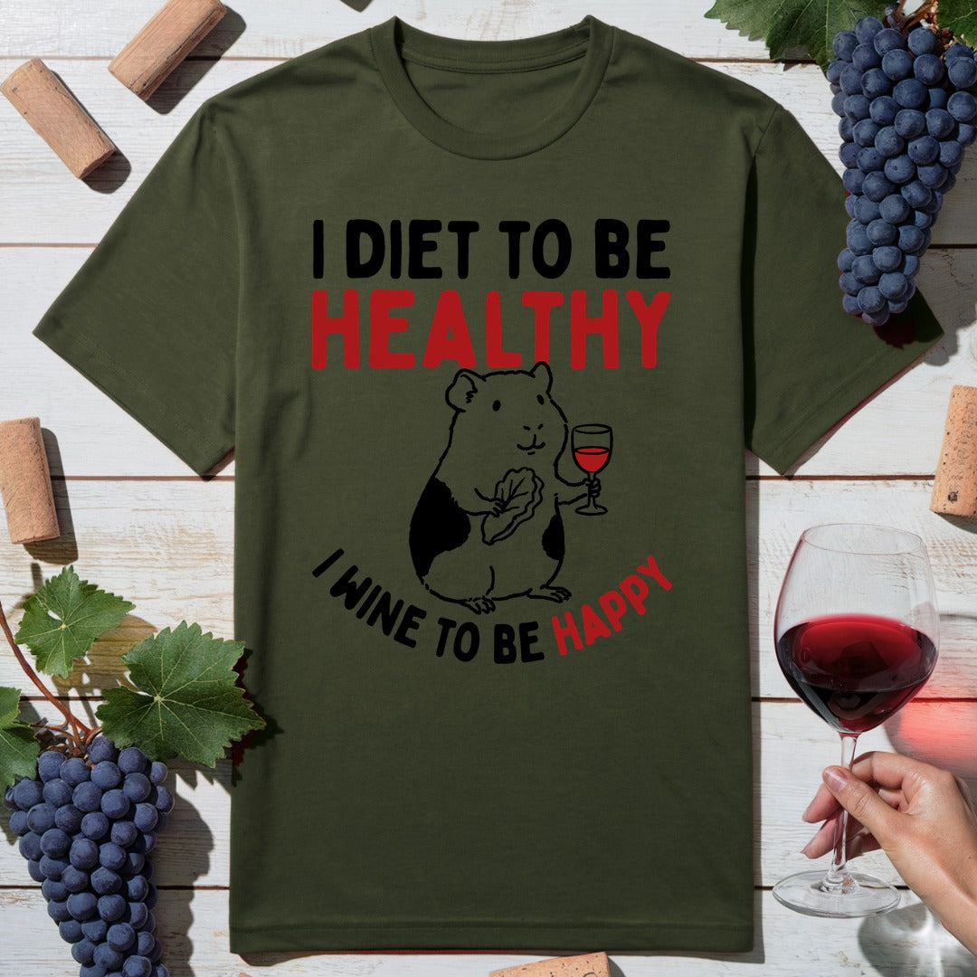 Physical Health Wine T-Shirt