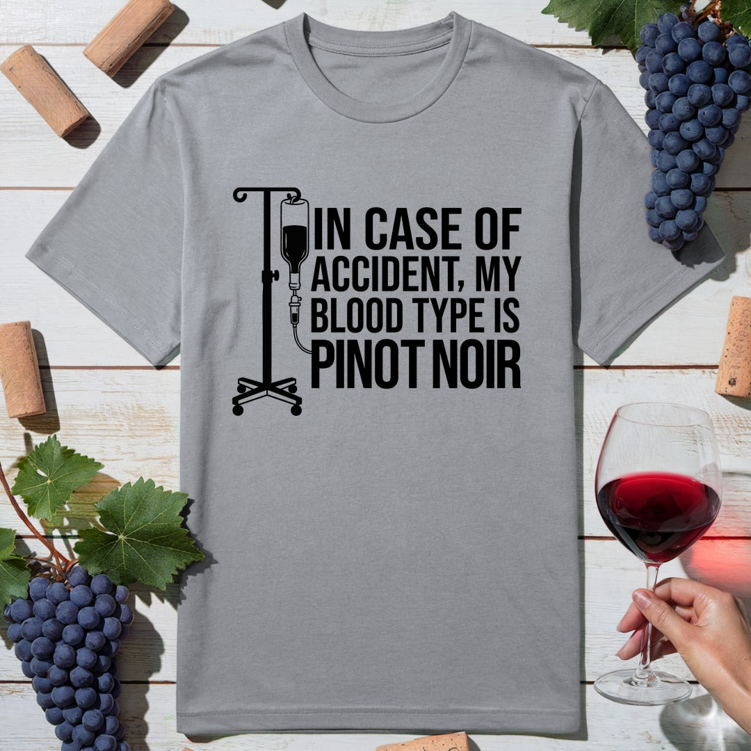 Pinot Blood Type T-Shirt