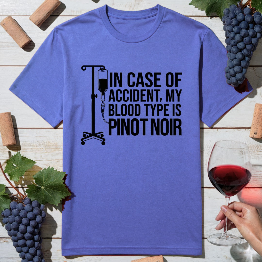 Pinot Blood Type T-Shirt
