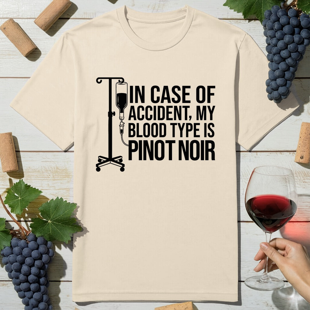 Pinot Blood Type T-Shirt