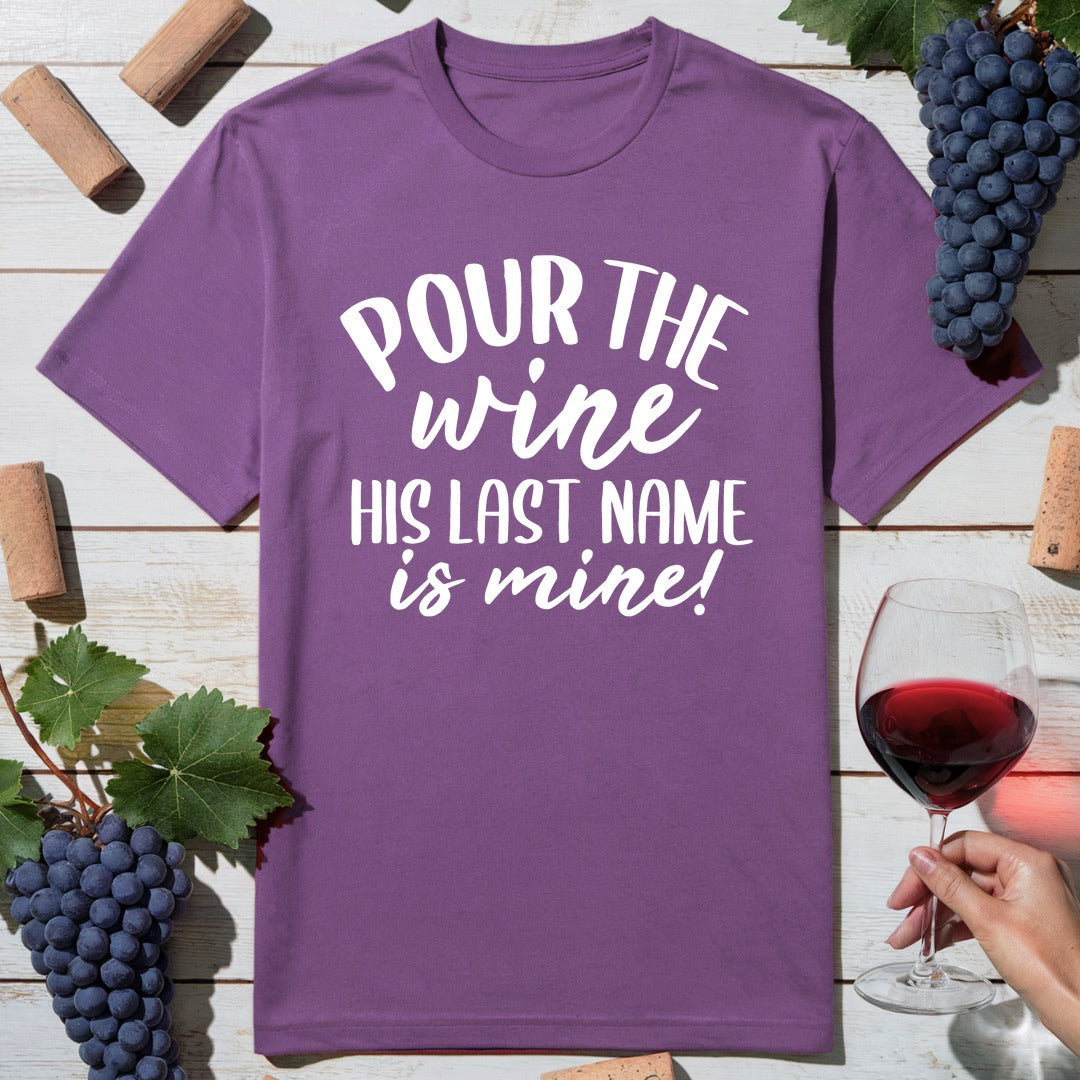 Pour Wine T-Shirt