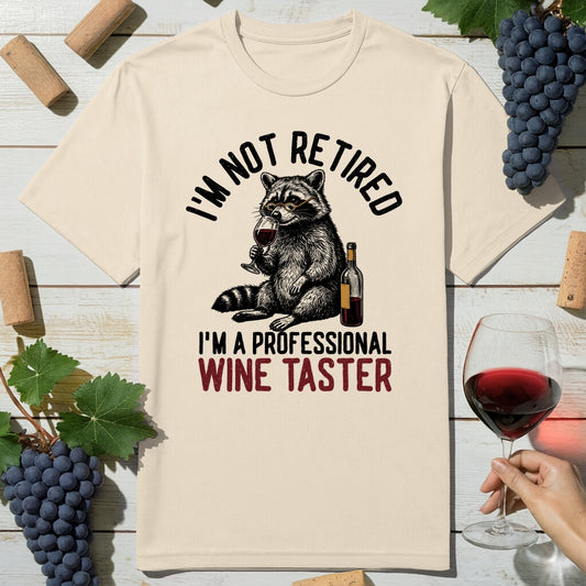 Professional Taster Raccoon T-Shirt