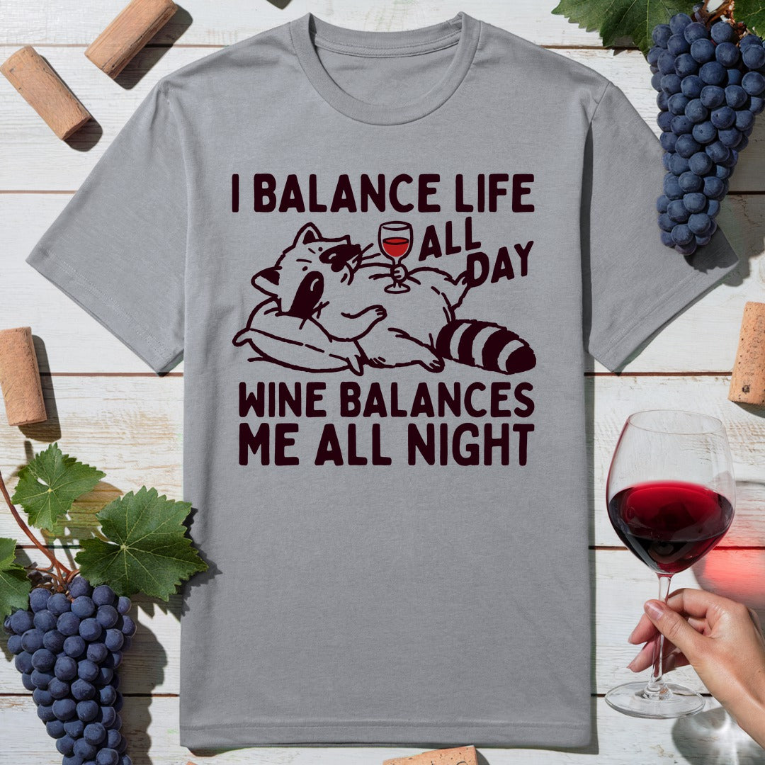 Raccoon Balance T-Shirt