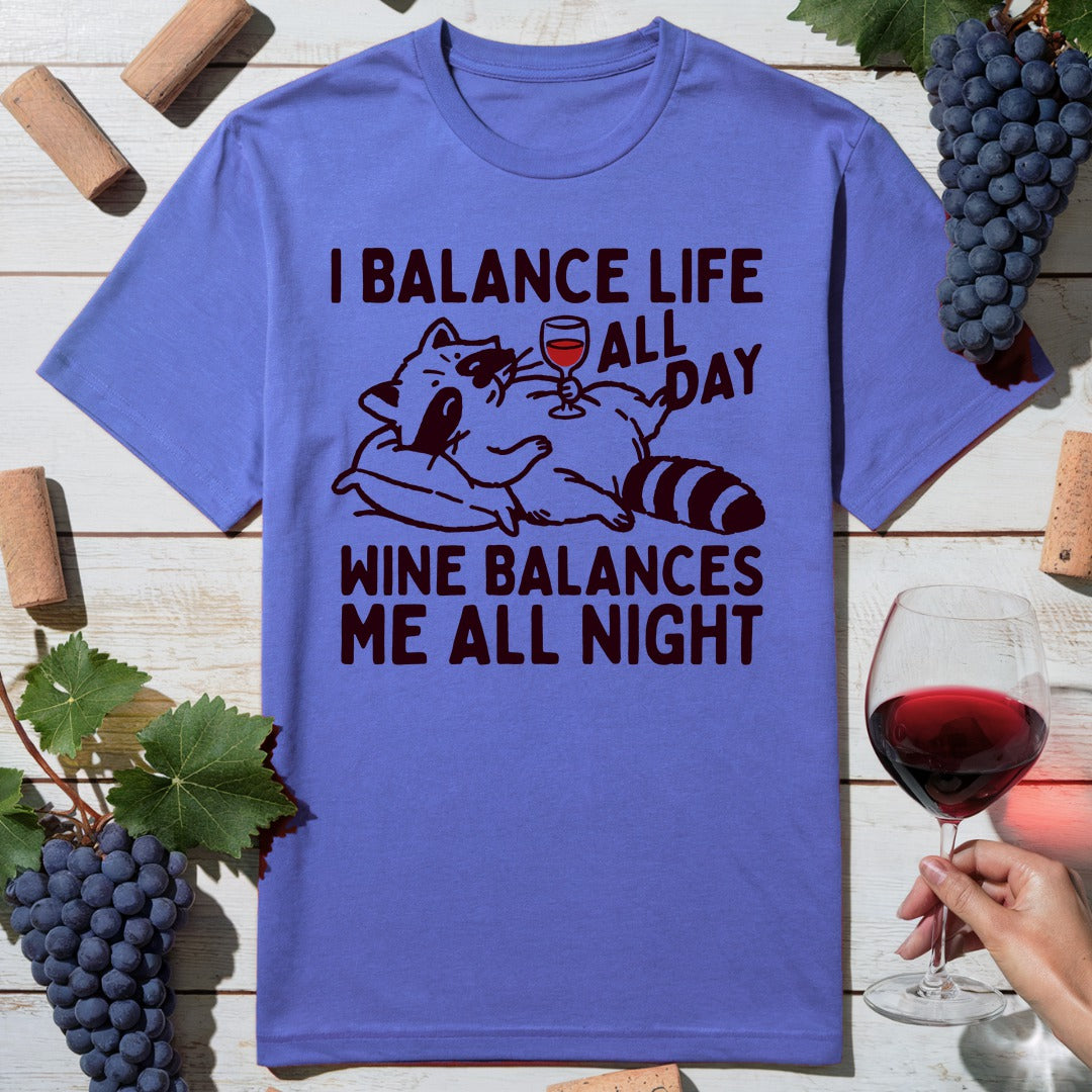 Raccoon Balance T-Shirt