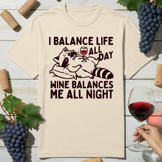 Raccoon Balance T-Shirt