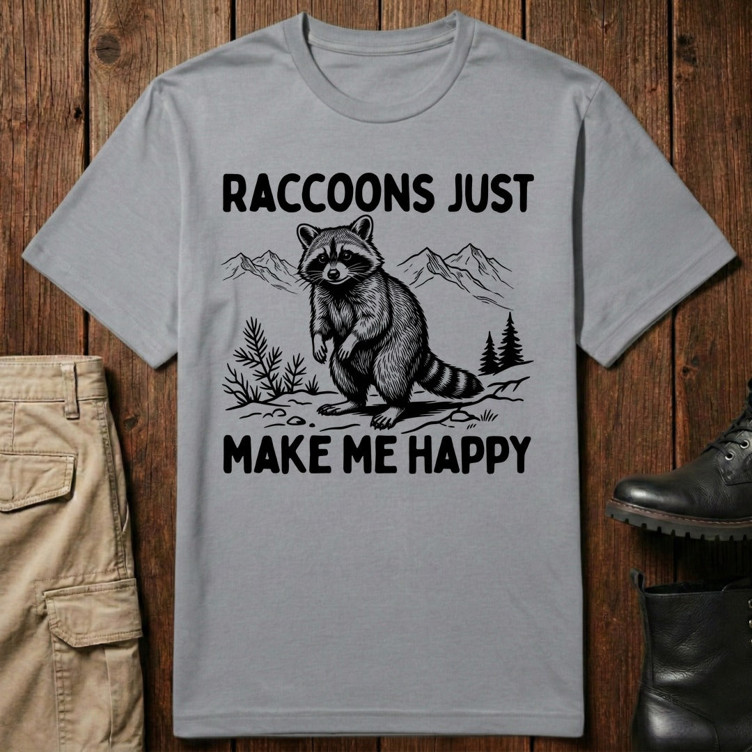 Raccoon Cheer T-Shirt