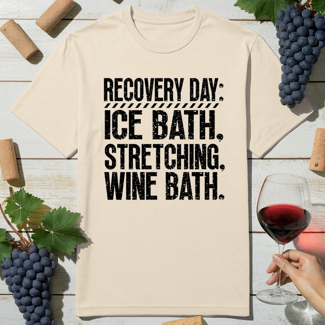 Recovery Wine Bath T-Shirt