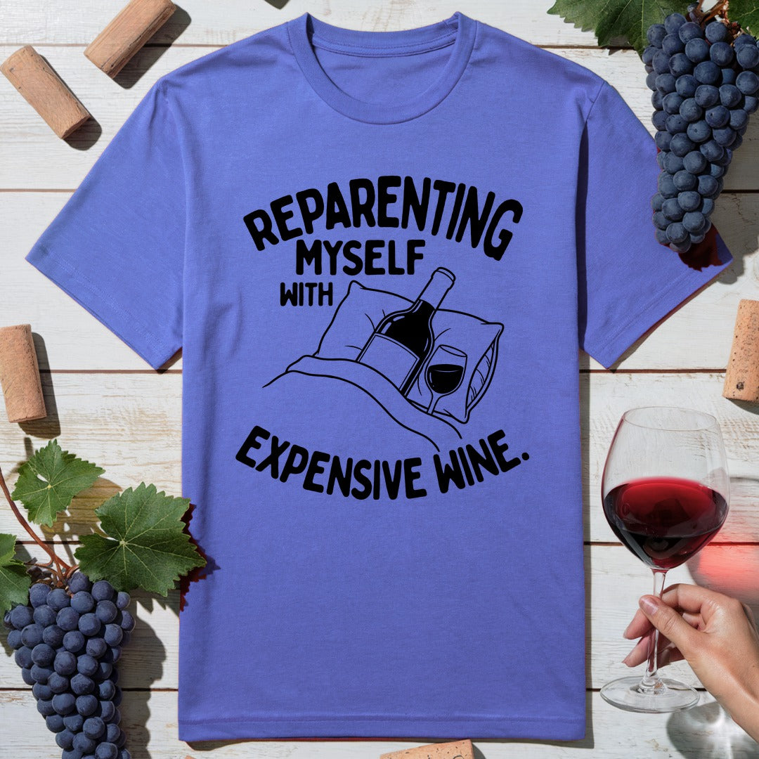 Reparenting Myself Wine T-Shirt